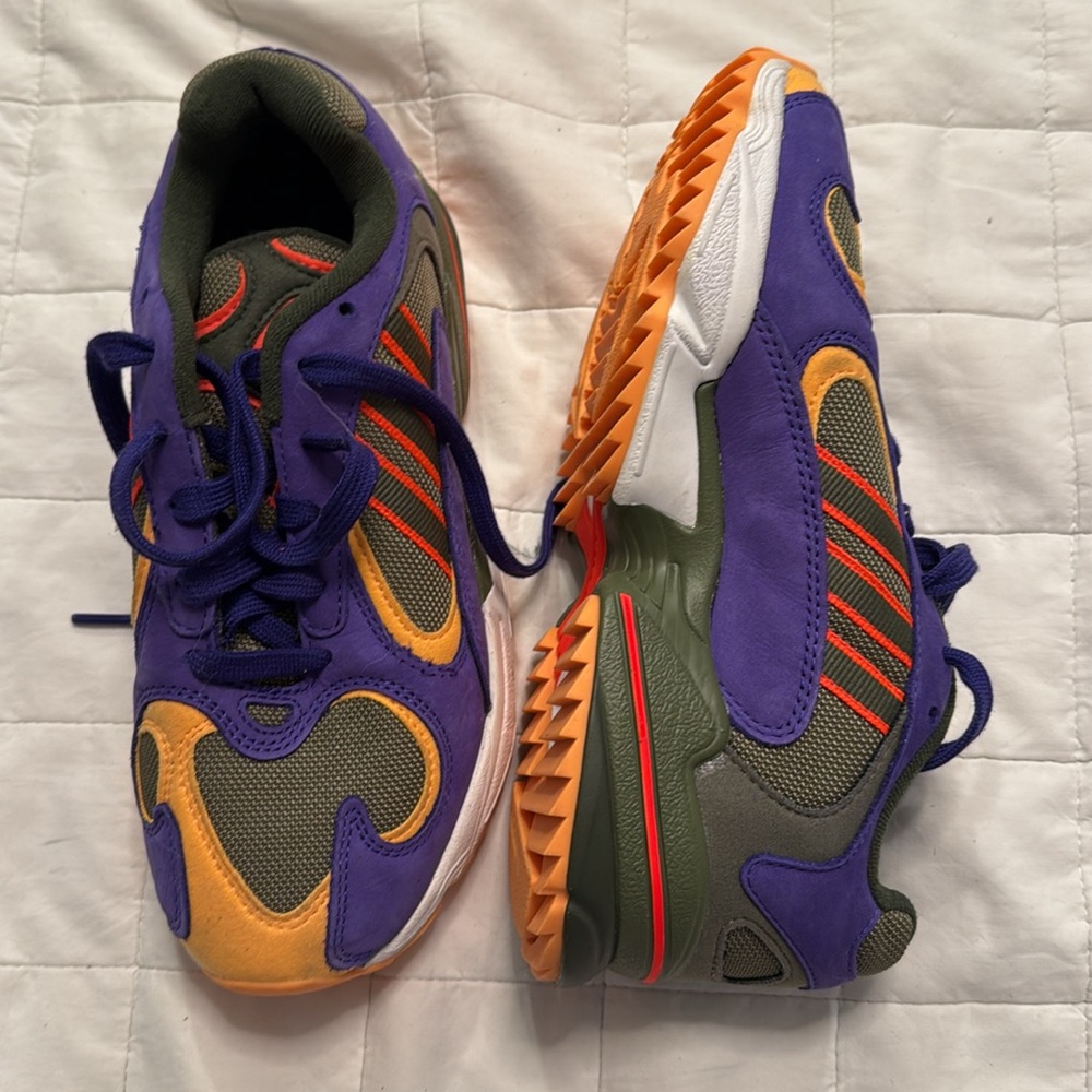 Adidas purple & yellow women’s size 5